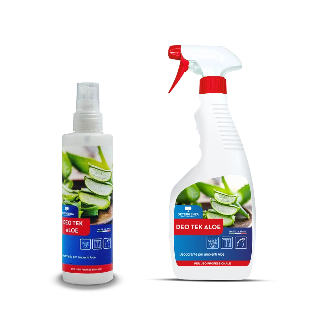 Deodorante per Ambienti Deo Tek Aloe | Freschezza e Profumazione Naturale | Detergenza Professionale