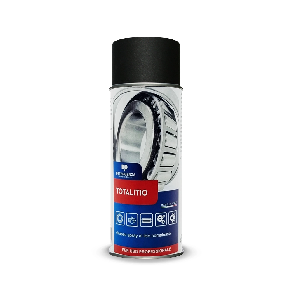 Grasso Spray al Litio Complesso Totalitio | Lubrificante Protettivo & Antiruggine | Detergenza Professionale