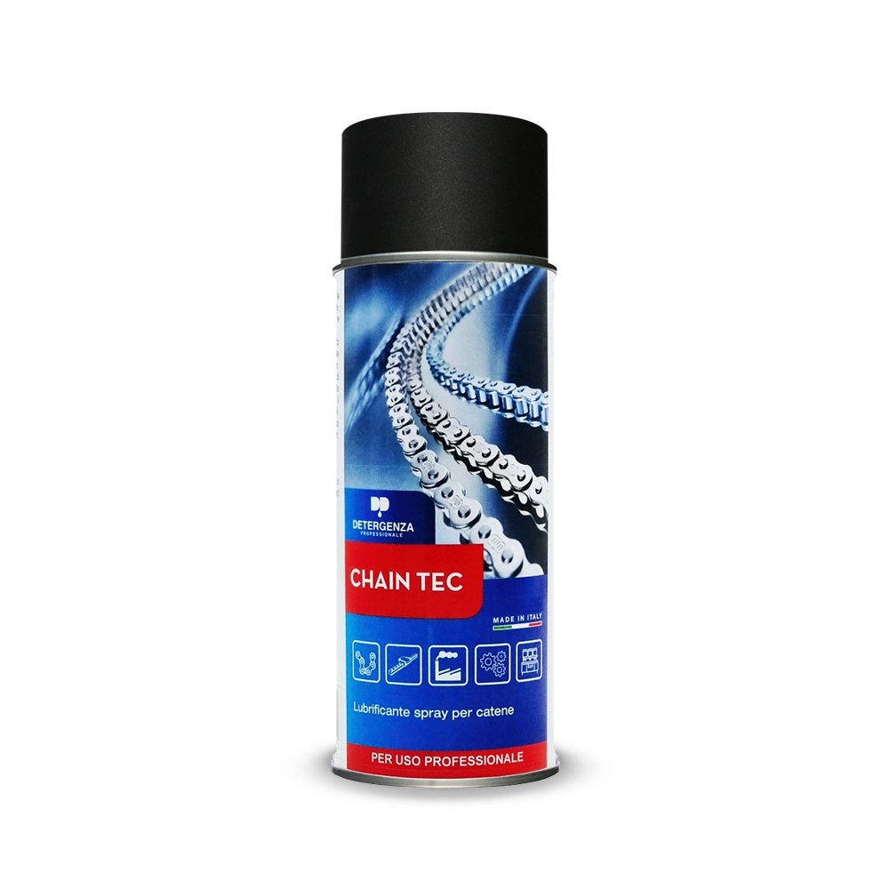Lubrificante Spray per Catene Chain Tec | Adesivo & Antigoccia per Alte Prestazioni | Detergenza Professionale