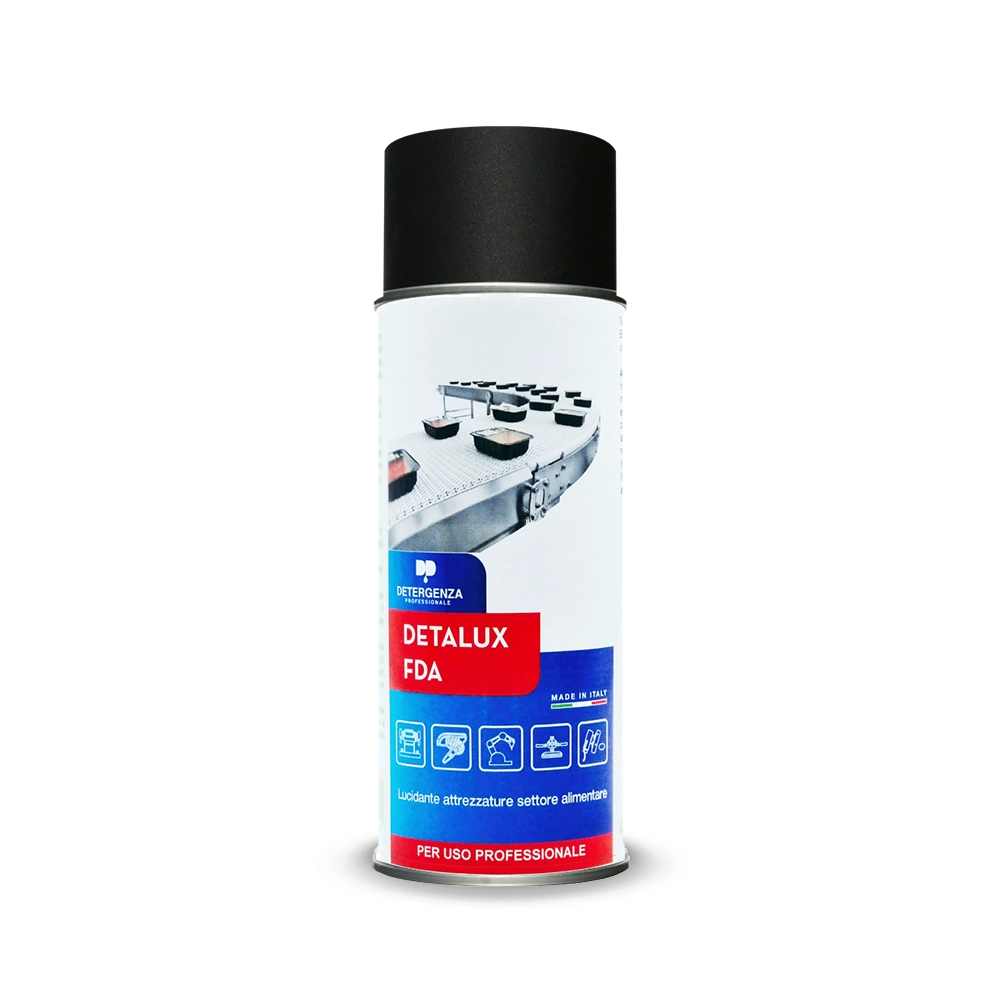 Lucidante Spray Deltalux FDA | Brillantezza & Protezione per Attrezzature Alimentari | Detergenza Professionale