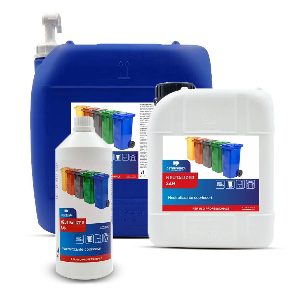 Neutralizzante Copriodori Concentrato Neutralizer San | Elimina Odori Persistenti | Detergenza Professionale