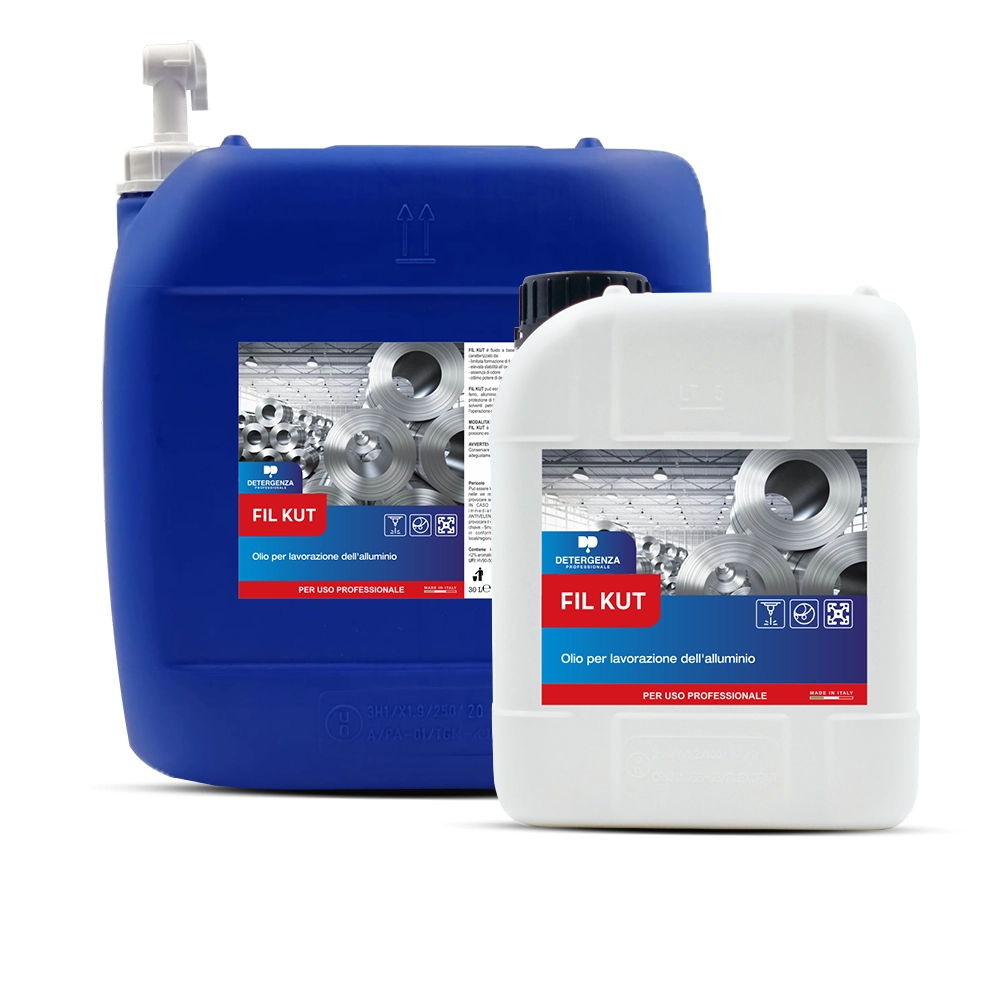 Olio per Lavorazione Alluminio Fil Kut | Detergente, Protettivo & Solvente | Detergenza Professionale