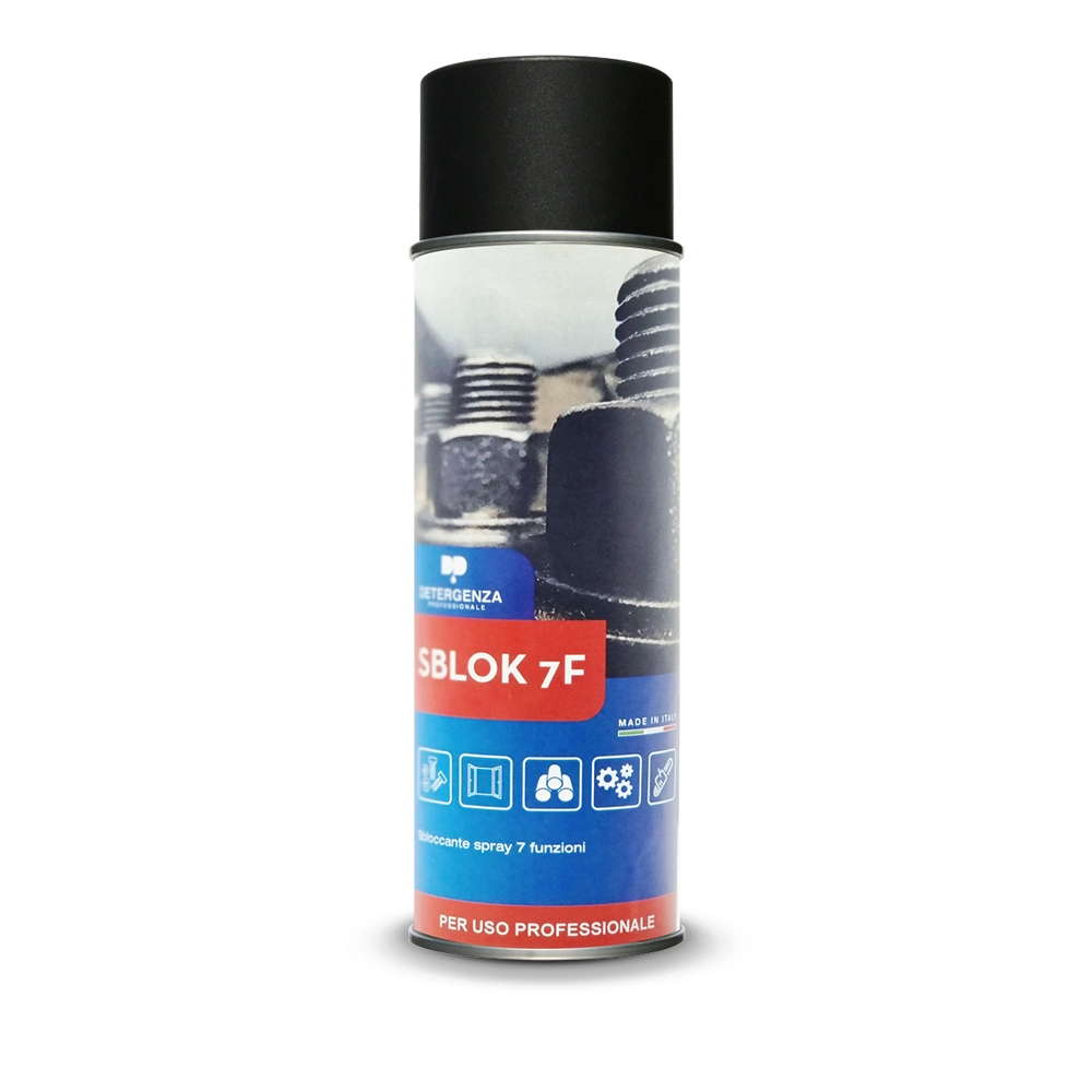 Sblok 7F | Sbloccante Spray 7 Funzioni per Metalli & Bulloneria Grippata | Detergenza Professionale