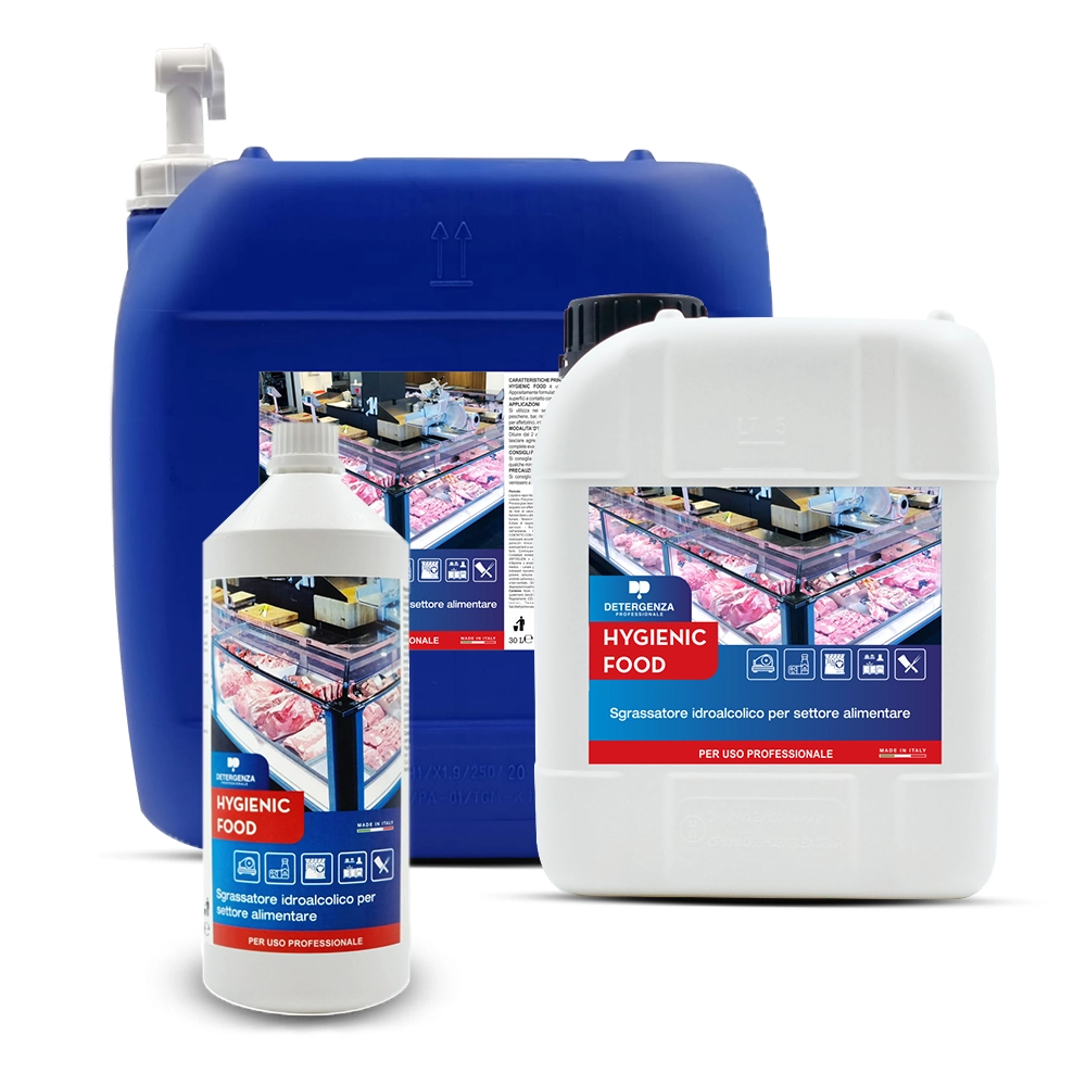 Sgrassatore Idroalcolico Hygienic Food | Settore Alimentare | Detergenza Professionale