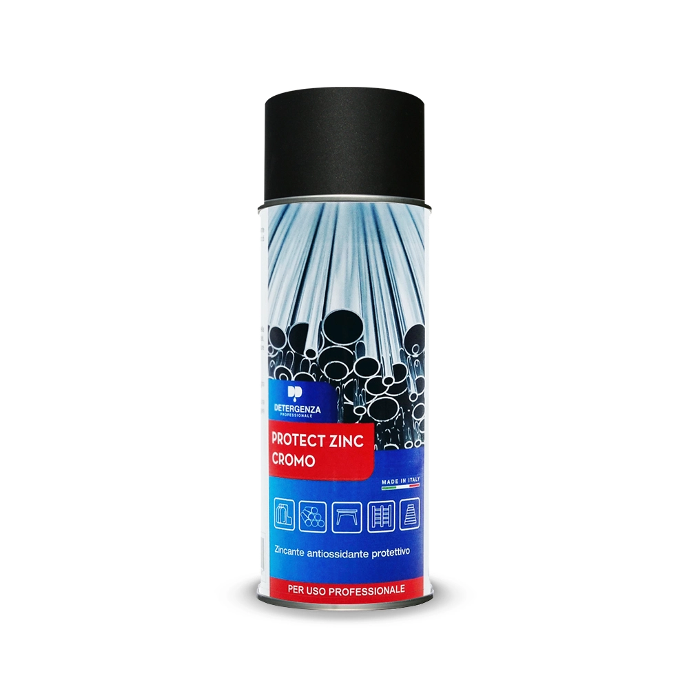 Zincante Protettivo Protect Zinc Cromo | Anticorrosione & Finitura Brillante | Detergenza Professionale