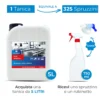 Detergenza Professionale Sgrassatore Settore Horeca Sani Horeca Ultra Concentrato 5L Equivale