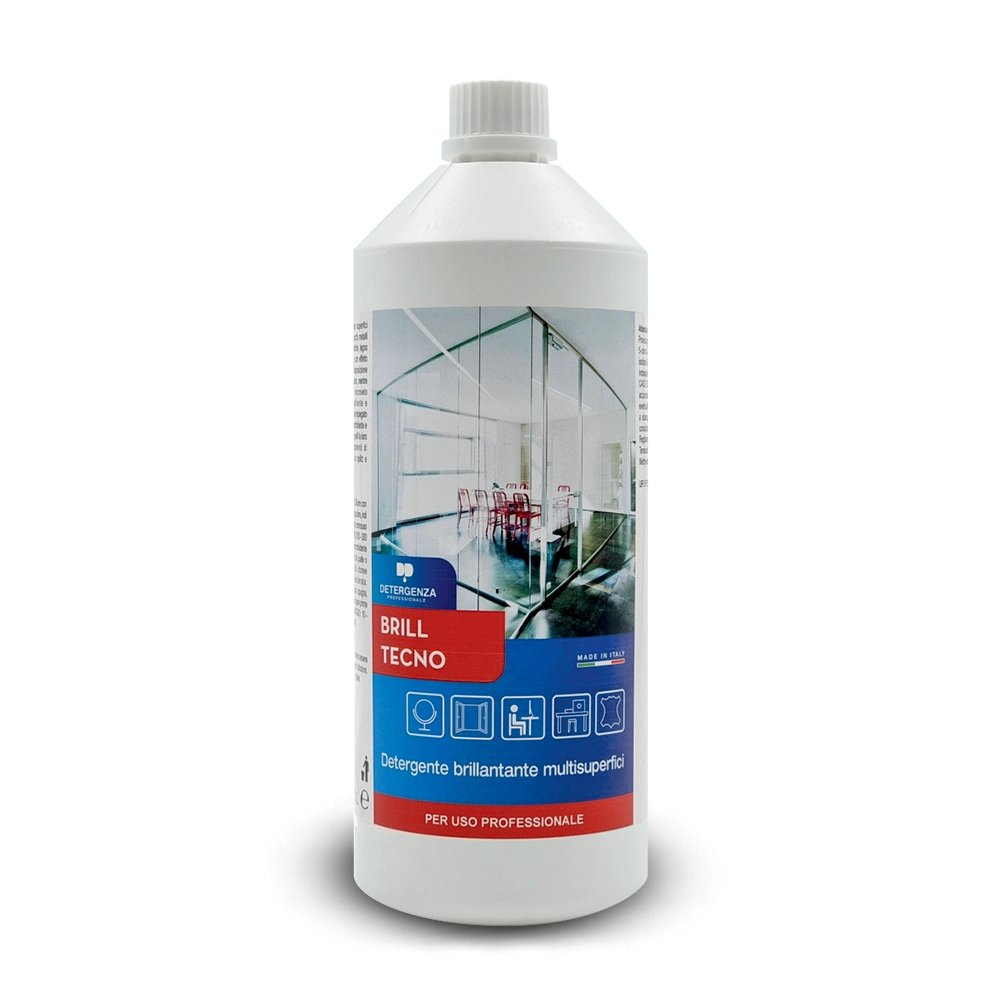 Detergenza Professionale Detergente Brillantante Multisuperfici Brill Tecno Concentrato 1L