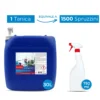 Detergenza Professionale Detergente Brillantante Multisuperfici Brill Tecno Concentrato 30L Equivale