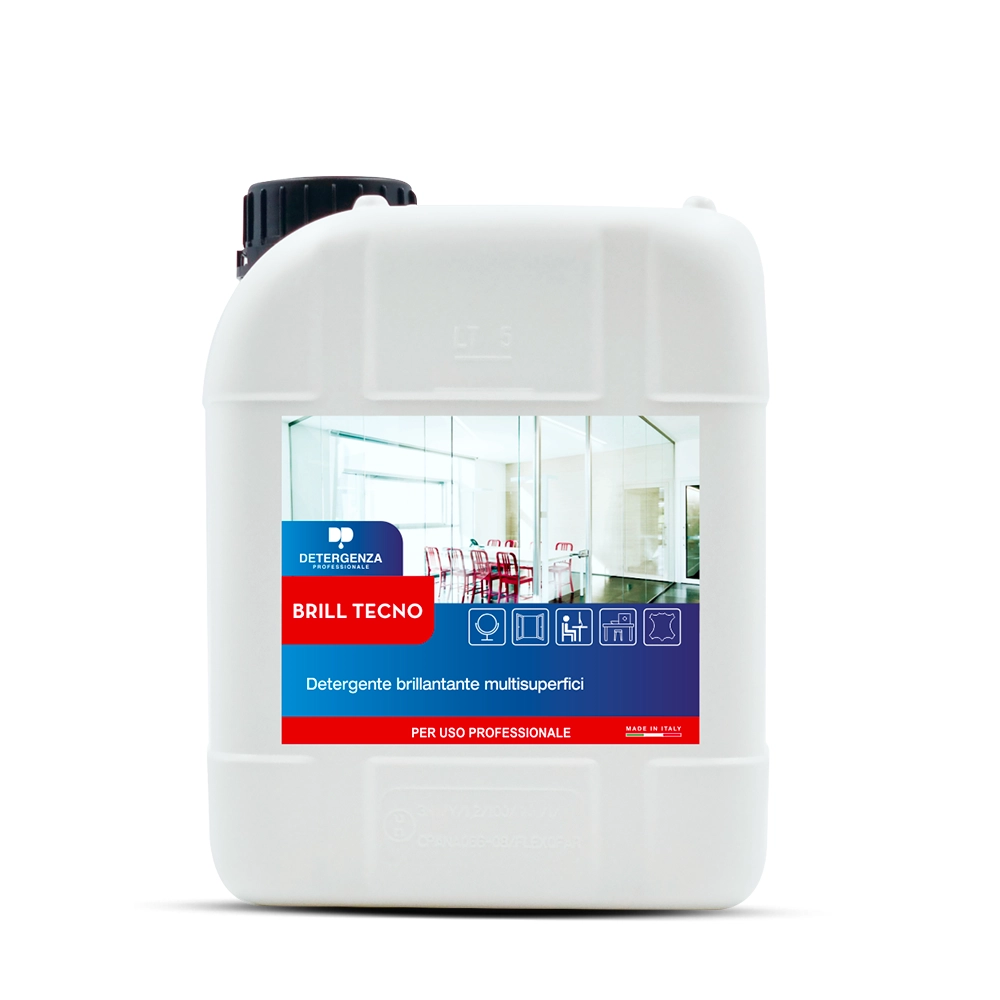 Detergenza Professionale Detergente Brillantante Multisuperfici Brill Tecno Concentrato 5L