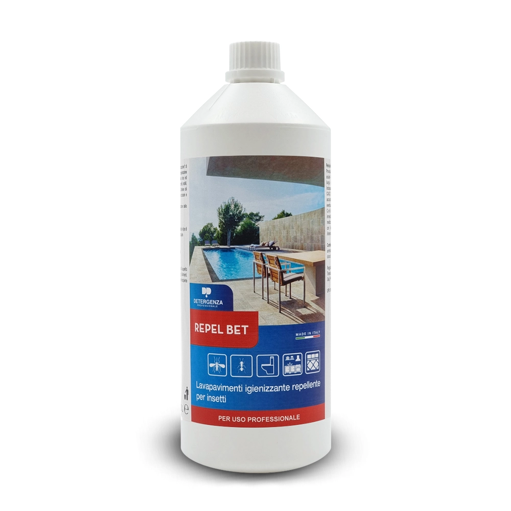Lavapavimenti Igienizzante Repel Bet | Detergente & Repellente Naturale | Detergenza Professionale