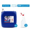 Detergenza Professionale Sgrassatore Idroalcolico per Settore Alimentare Hygienic Food Concentrato 30L Equivale