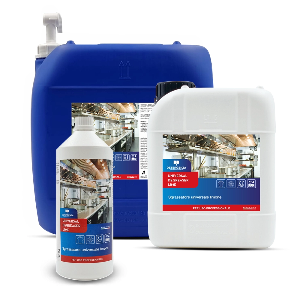Detergenza Professionale Sgrassatore Universale Limone Universal Degreaser Lime Ultra Concentrato