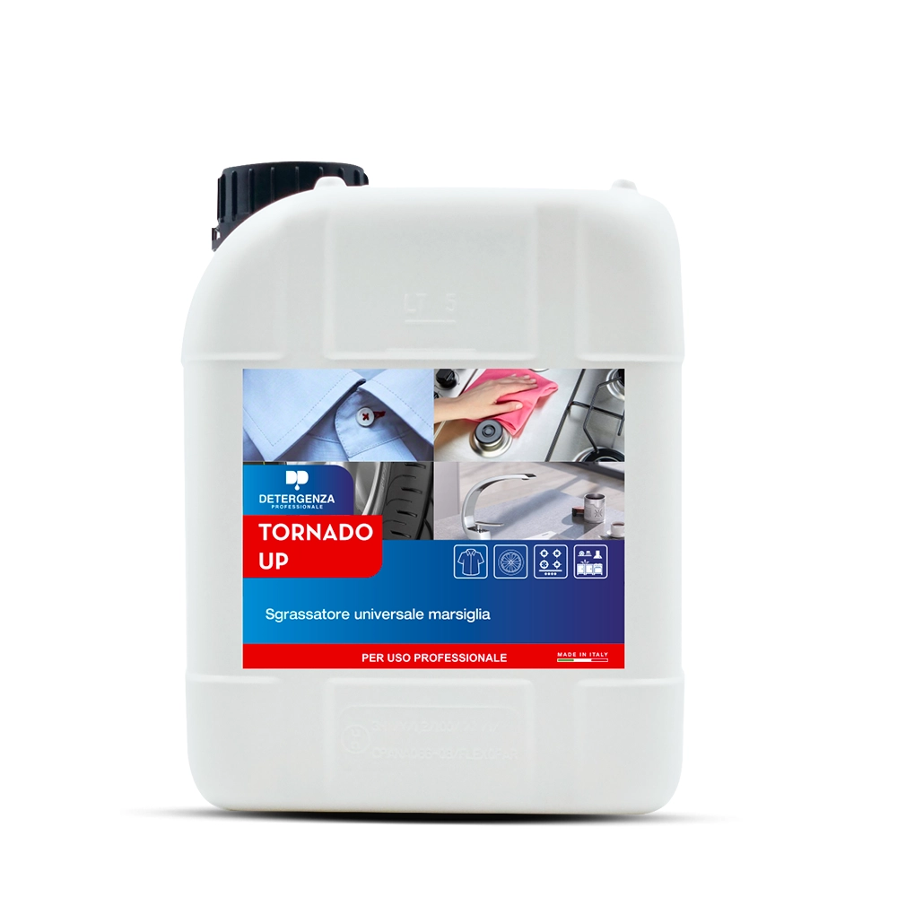 Detergenza Professionale Sgrassatore Universale Marsiglia Tornado Up Concentrato 5L