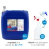 Detergenza Professionale Anticalcare Acido Rapid Kal Concentrato 30L