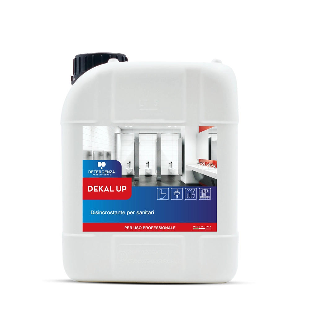 Detergenza Professionale Disincrostante per Sanitari Dekal Up Concentrato 5L
