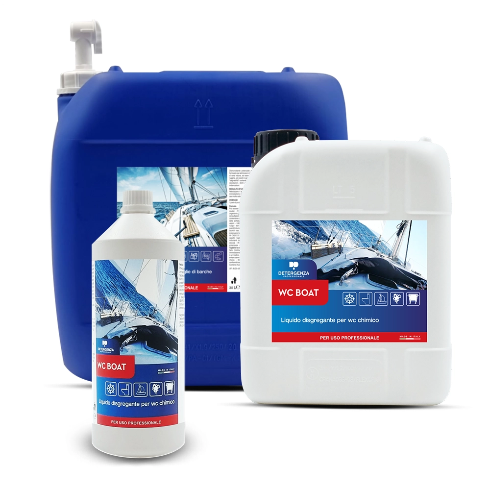 Liquido Disgregante per WC Chimico WC Boat Ultra | Igienizzante & Deodorante Concentrato | Detergenza Professionale