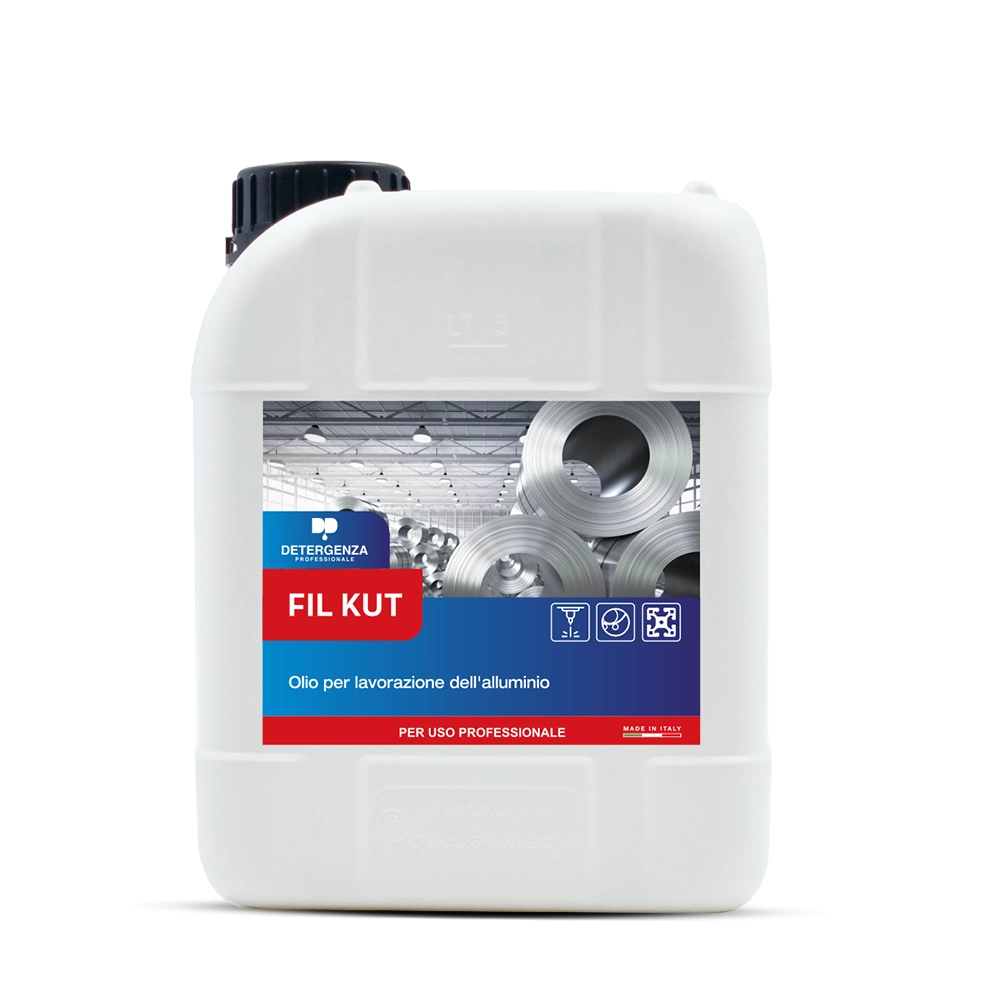 Detergenza Professionale Olio per Lavorazione dell’Alluminio Fil Kut 5L