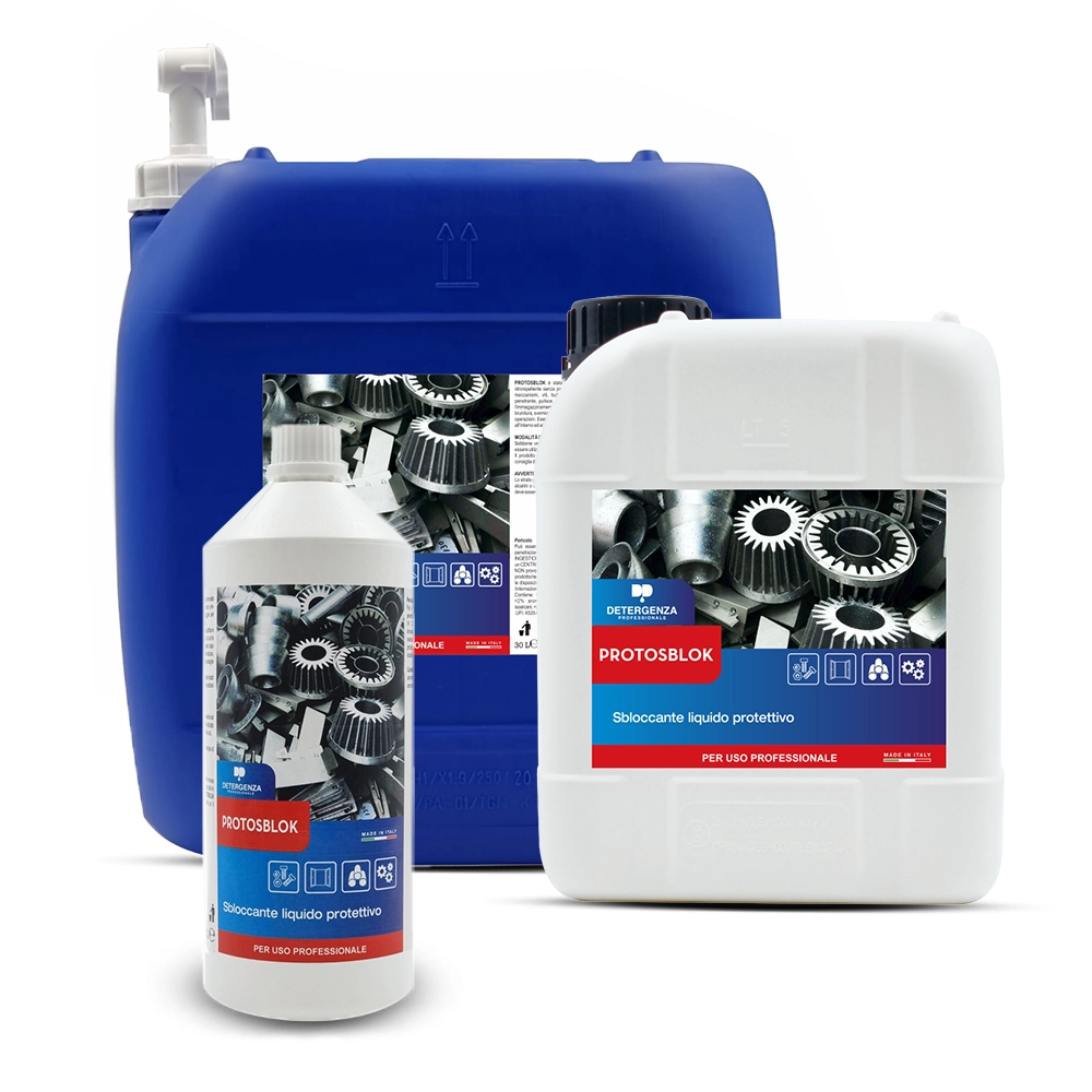Detergenza Professionale Sbloccante Liquido Protettivo Protosblok