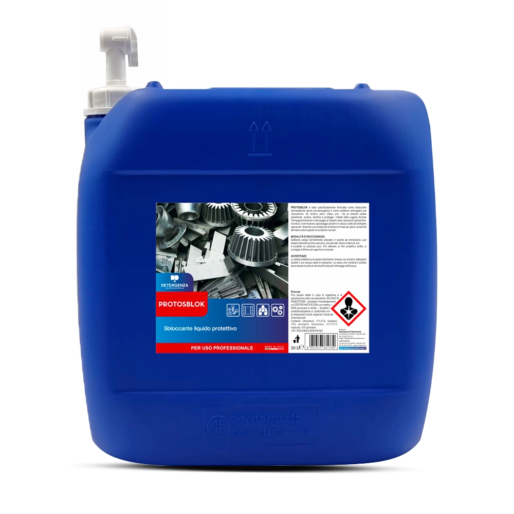Detergenza Professionale Sbloccante Liquido Protettivo Protosblok 30L