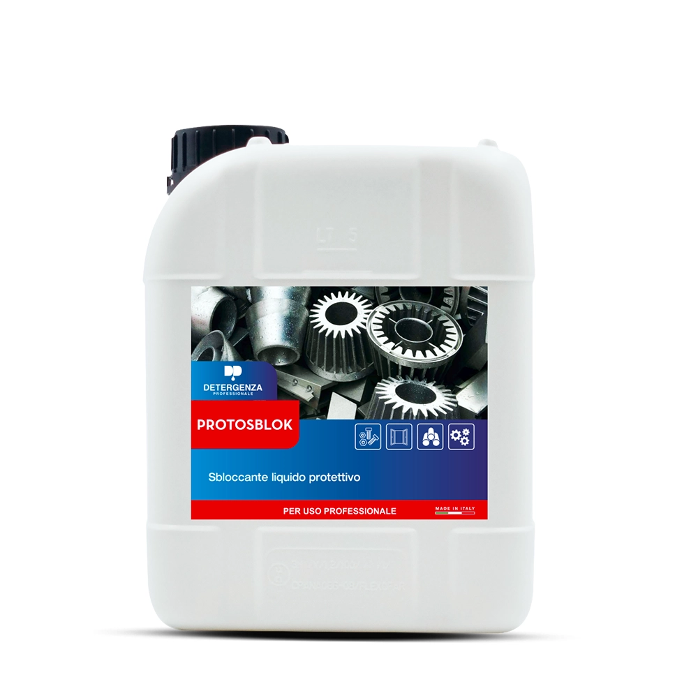 Detergenza Professionale Sbloccante Liquido Protettivo Protosblok 5L