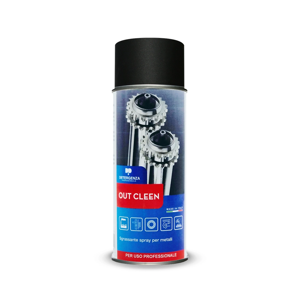 Detergenza Professionale Sgrassante Spray per Metalli Out Cleen
