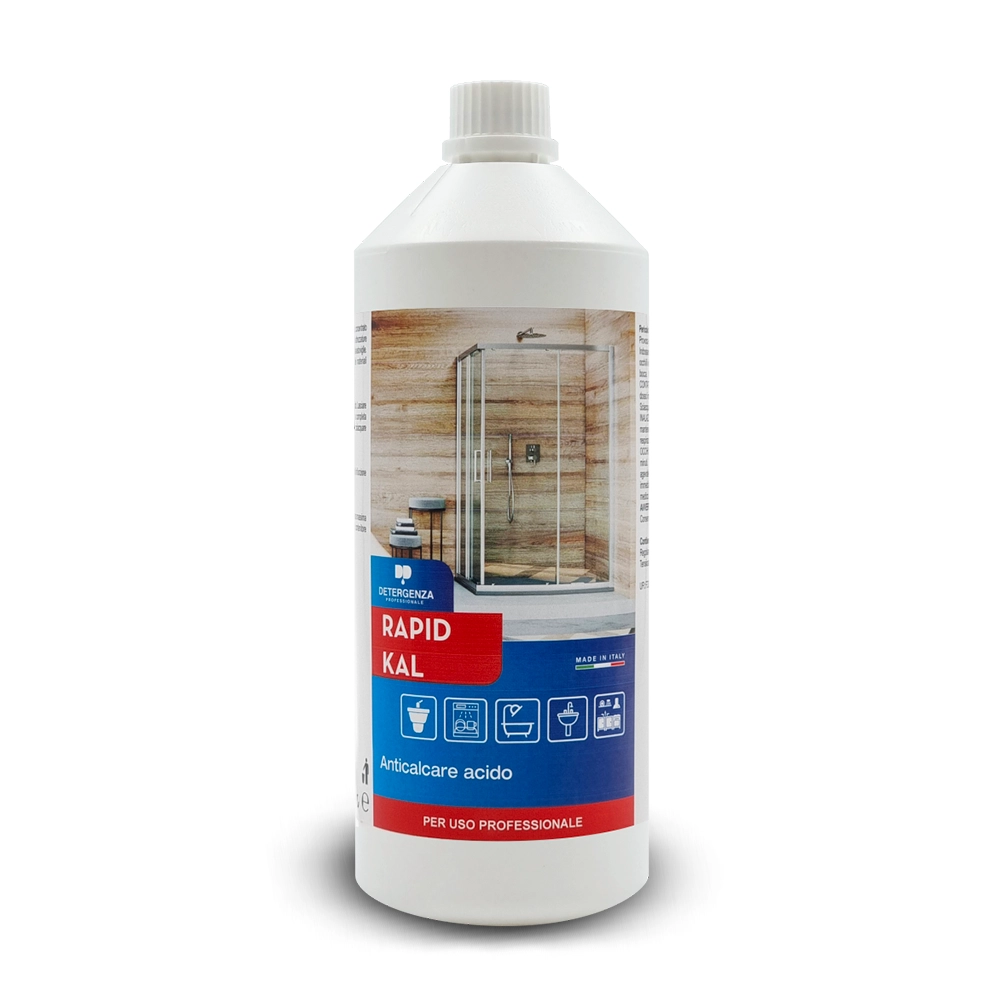 Anticalcare Acido Rapid Kal Concentrato 1L | Detergenza Professionale